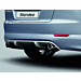 Ford Mondeo (03/2007 - 08/2010) uitlaatsierstuk gepolijst roestvrij staal Ford Mondeo (03/2007 - 08/2010) uitlaatsierstuk gepolijst roestvrij staal