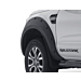 Ford Ranger (02/2019 - ..) RAP cab, behalve Raptor Pickup Attitude wielkuipverbreders voor en achter, mat zwart met zwarte kunststof bouten