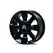 Citroën lichtmetalen velgen set 17" Cross Noir 4-gaats