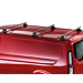 Ford Tourneo Custom / Transit Custom (08/2012 - 09/2015) dakdrager achter zilver Ford Tourneo Custom / Transit Custom (08/2012 - 09/2015) dakdrager achter zilver