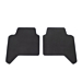 Ford Ranger (02/2019 - 11/2022) vloermatten, premium velours achter, zwart