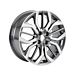 Ford Fiesta (07/2017 - 2023) lichtmetalen velg 18" 5 x 3-spaaks design, Pearl Grey