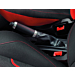 Ford Ka (09/2008 - 05/2016) handremgreep zwart met rode stiksels