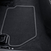 Ford EcoSport (10/2017 - ..) vloermatten velour voorzijde en achter, zwart RHD