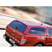 Ford Ranger (02/2019 - ..) dubbele cabine hard top met zijruiten, Colorado Red
