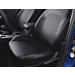 Ford Focus (04/2018 - ..) stoelovertrek premium voor bestuurdersstoel, zwart kunstleder