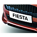 Ford Fiesta (11/2012 - 06/2017) splitter voorbumper zwart