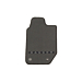 Ford Ranger (11/2011 - 11/2022) vloermat, premium velours voor, zwart, bestuurderszijde Limited RAP en dubbele cabine