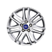 Ford alloy wheel 16" 7 x 2-spoke design, silver Ford alloy wheel 16" 7 x 2-spoke design, silver