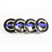 Volvo hub caps, dark grey (set of 4) Volvo hub caps, dark grey (set of 4)