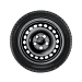 Ford Tourneo / Transit Custom (08/2012 - 09/2023) stalen velg 15" met winterband Ford Tourneo / Transit Custom (08/2012 - 09/2023) stalen velg 15" met winterband
