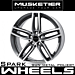 Musketier Peugeot 607 alloy wheel Spark 8x18 gun metal polished Musketier Peugeot 607 alloy wheel Spark 8x18 gun metal polished