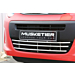 Musketier Citroën C1 2014 - .. rvs grille verchroomd Musketier Citroën C1 2014 - .. rvs grille verchroomd