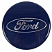 Ford naafkap blauw 55mm