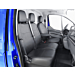 Ford Tourneo / Transit Custom (02/2018 - 09/2023) stoelovertrek premium voor dubbele passagiersstoel, zwart kunstleder