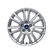 Ford Mondeo (03/2007 - 08/2014) lichtmetalen velg 17" 7x2-spaaks design, Sparkle silver