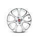 Fiat Punto lichtmetalen velgen set 16"