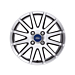 Ford Fusion (2002 - 2012) lichtmetalen velg 16" 12-spaaks design, zilver Ford Fusion (2002 - 2012) lichtmetalen velg 16" 12-spaaks design, zilver