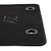 Ford Ka (09/2008 - 10/2012) vloermatten velour voorzijde, zwart RHD