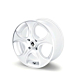 Renault Twingo 2007 - 2014 alloy wheel Altair 14" white Renault Twingo 2007 - 2014 alloy wheel Altair 14" white