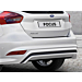 Ford Focus (09/2014 - 03/2018) hatchback achterbumperdiffuser hoogglans zwart met geintegreerde diffuser