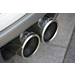 Musketier Citroën DS3 einddemper rvs 2xØ90 mm 