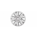 Citroën C3 Picasso Amarna 15" wheel cover Citroën C3 Picasso Amarna 15" wheel cover