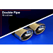 Musketier Citroën C1 / Peugeot 108 / Toyota Aygo 2014 - .. sporteinddemper li/re, 2x90x65 mm duplex