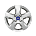 Ford Fusion (2002 - 2012) lichtmetalen velg 15" 5-spaaks design, zilver