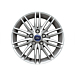 Ford alloy wheel 16" 10 x 2-spoke premium design, silver Ford alloy wheel 16" 10 x 2-spoke premium design, silver