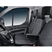 Ford Transit (01/2014 - ..) stoelhoes voor dubbele passagiersstoel, zwart Ford Transit (01/2014 - ..) stoelhoes voor dubbele passagiersstoel, zwart