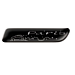 Fiat 500/500c badge zwart Parijs met zilver motief Fiat 500/500c badge zwart Parijs met zilver motief