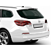 Opel Astra J Sports Tourer OPC-line rear bumper spoiler 2009 - 2012 with chromed