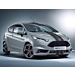 Ford Fiesta (11/2012 - 06/2017) Herpa Print Racing strepen mat zwart
