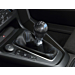 Ford Focus (01/2011 - 03/2018) RS versnellingspookknop carbon 6-vernsellingen met blauw Ford RS logo