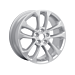 Ford Kuga (12/2019 - ..) lichtmetalen velg 17" 5 x 2-spaaks design, Shadow Silver
