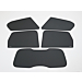 Ford Focus (07/2004 - 12/2010) wagon zonneschermen set van 5 stuks Ford Focus (07/2004 - 12/2010) wagon zonneschermen set van 5 stuks