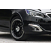 Musketier Peugeot 308 (2013 - ..) wielkastverbreders voor & achter zwart glanzend