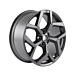 Ford Puma (10/2019 - ..) ST (10/2019 - ..) lichtmetalen velg 19" 5-spaaks Y-design, Magnetite gepolijst