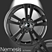 Musketier Peugeot 308 (2013 - ..) lichtmetalen velg Nemesis 6,5x16 zwart