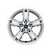 Ford C-MAX (11/2010 - 09/2018) / Focus (01/2011 - 03/2018) lichtmetalen velg 17" 5x2-spaaks design, zilver