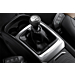Peugeot gear knob lever leather / aluminium