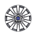 Ford lichtmetalen velg 17" 10-spaaks design, gepolijst antraciet