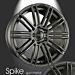 Musketier Peugeot 308 (2013 - ..) alloy wheel Spike 8x18 gun metal Musketier Peugeot 308 (2013 - ..) alloy wheel Spike 8x18 gun metal