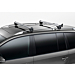 Volkswagen Touran 2003 - 2015 roof base carriers, silver, with roof rails