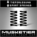 Musketier Peugeot 206 verlagingsverenset ca. 45-50 mm hatchback, SW, CC & RC
