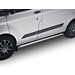 Ford Tourneo Custom / Transit Custom (08/2012 - 09/2023) side bar gepolijst roestvrij staal buisontwerp met gebogen uiteinden