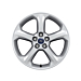 Ford Mondeo (09/2014 - ..) lichtmetalen velg 18" 5-spaaks design, zilver