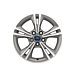 Ford lichtmetalen velg 16" 5 x 2-spaaks design, arctic grey gepolijst