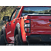 Ford Ranger (2012 - 11/2022) Pickup Attitude set achterlichtafdekkingen omlijsting in matzwart